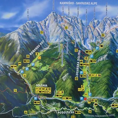 Gaja - Golte Апартаменты Recica ob Savinji